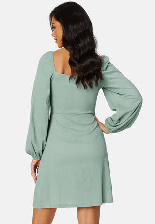 Manda puff sleeve dress
