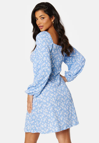 Manda puff sleeve dress