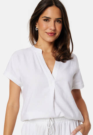 Linen Blend Blouse