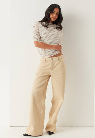 Mid Wide Jeans
