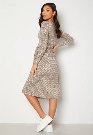 Wrap Midi Dress