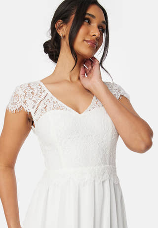 Open Back Lace Gown