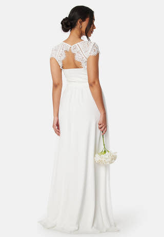 Open Back Lace Gown