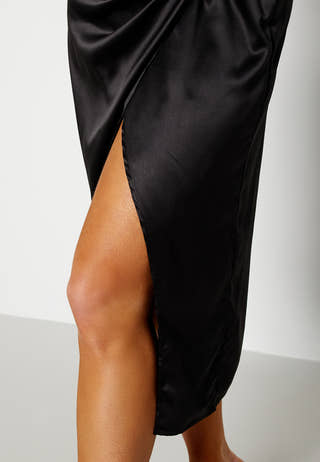 Astrie Satin Dress