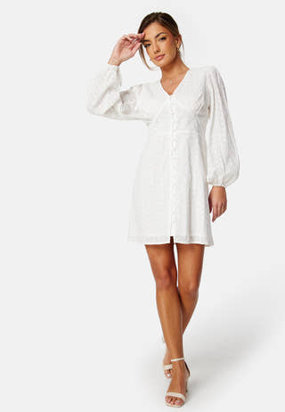 Broderie Anglaise Short Dress