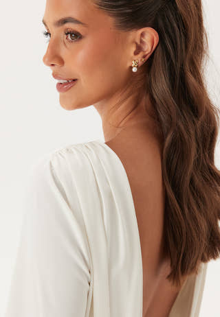 Open Back Wedding Gown