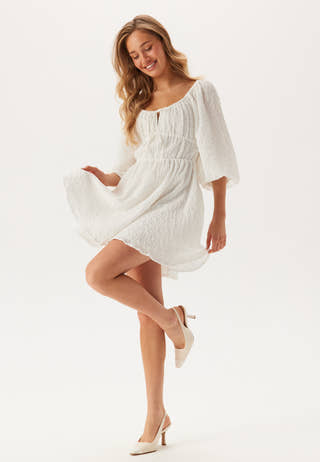 Diamond Neck Dress