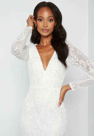 Evita embellished dress