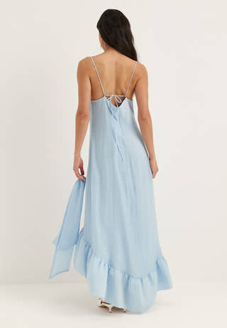 High Low Sheer Dress