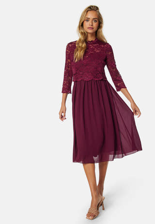 Lace Midi Dress
