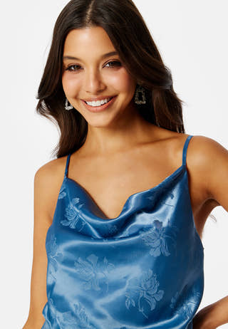 Lucie Jacquard Gown