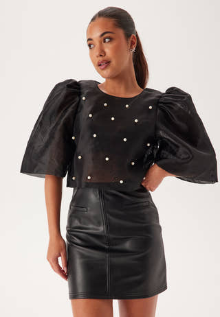 Pearl Organza Blouse