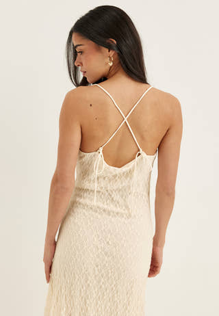 Slip Lace Ankle Dress