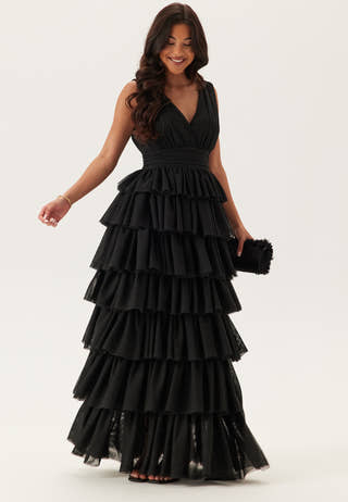 Tulle Frill Gown