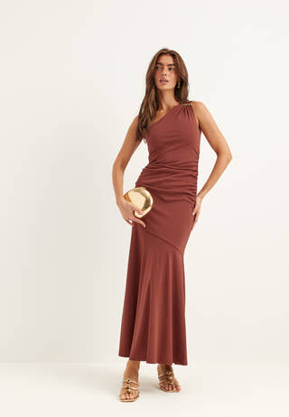 One shoulder dress