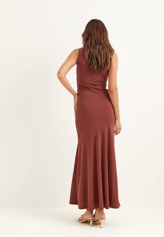 One shoulder dress