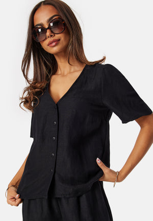 Linen Blend Blouse