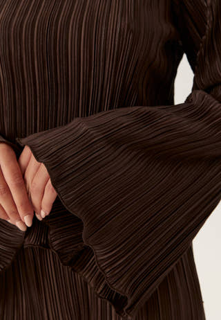 Pleated Frill Top