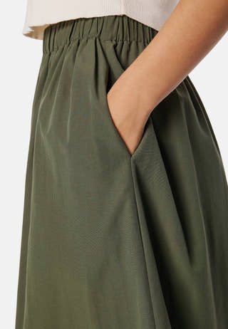 Pocket Midi Skirt