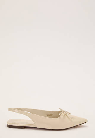 Pointy Flat Slingback
