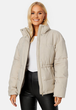 Rahima Drawstring Waist Puffer Jacket