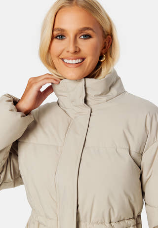 Rahima Drawstring Waist Puffer Jacket