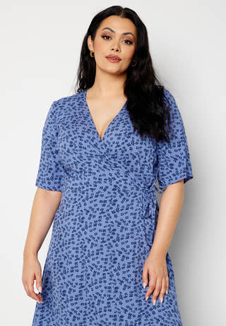 Sarai wrap dress