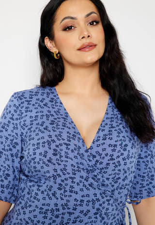 Sarai wrap dress