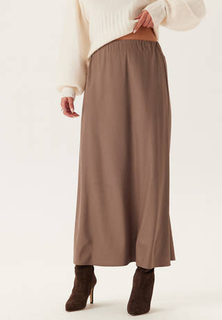 Satin Midaxi Skirt