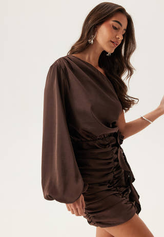 Satin Short Dress