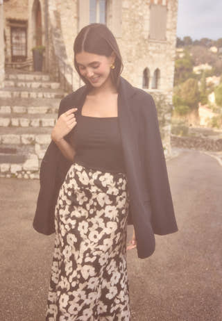 Satin Skirt