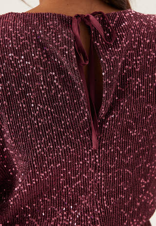 Sequin Short Dress
