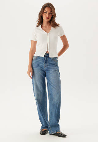 Short Sleeve Collar Top