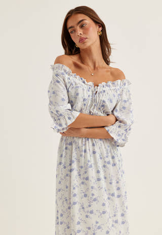 Smock Maxi Dress
