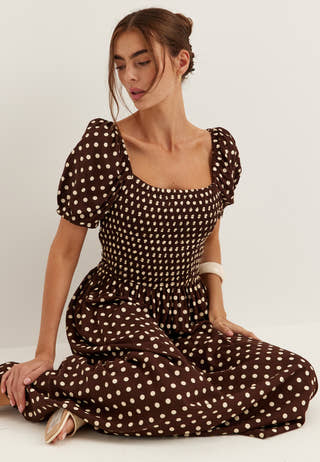 Smock Viscose Dress