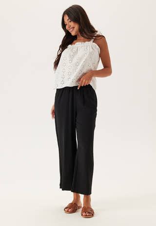 Smock Waist Ankle Trousers