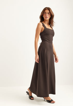 Square Neck Corset Dress