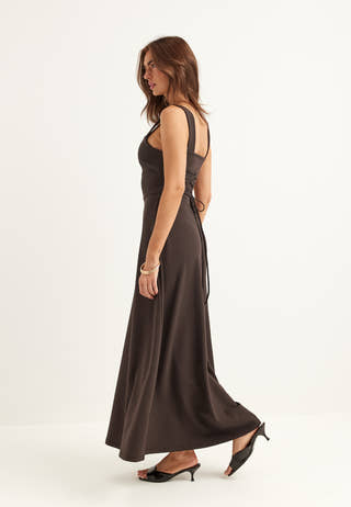 Square Neck Corset Dress