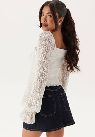 Square Neck Smock Top