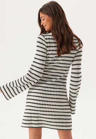 Striped Short Dress