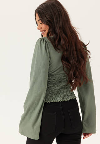 Structure Smock Top