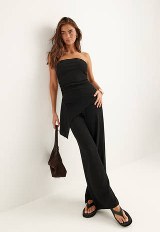 Structure Wide Trousers