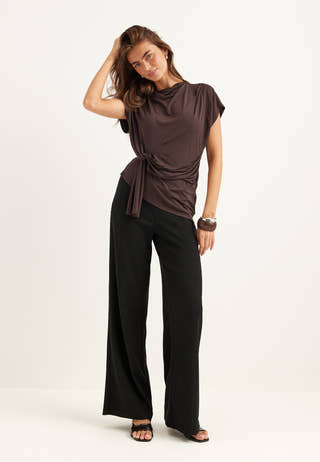 Structure Wide Trousers