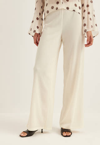 Structure Wide Trousers