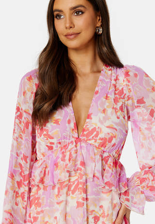 Summer Luxe Frill Midi Dress