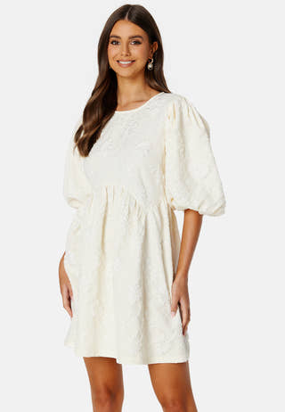 Summer Luxe Puff Mini Dress