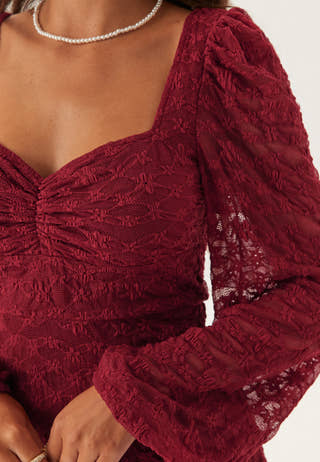 Sweetheart Short Lace Dress