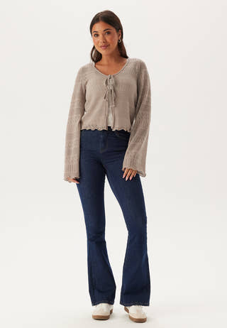 Tie Cardigan