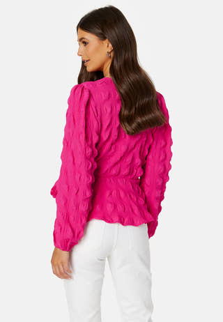Triniti wrap blouse