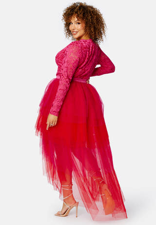 Two Tone Lace Dress